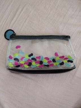Lulu Guinness Jelly Beans Clutch Makeup Bag